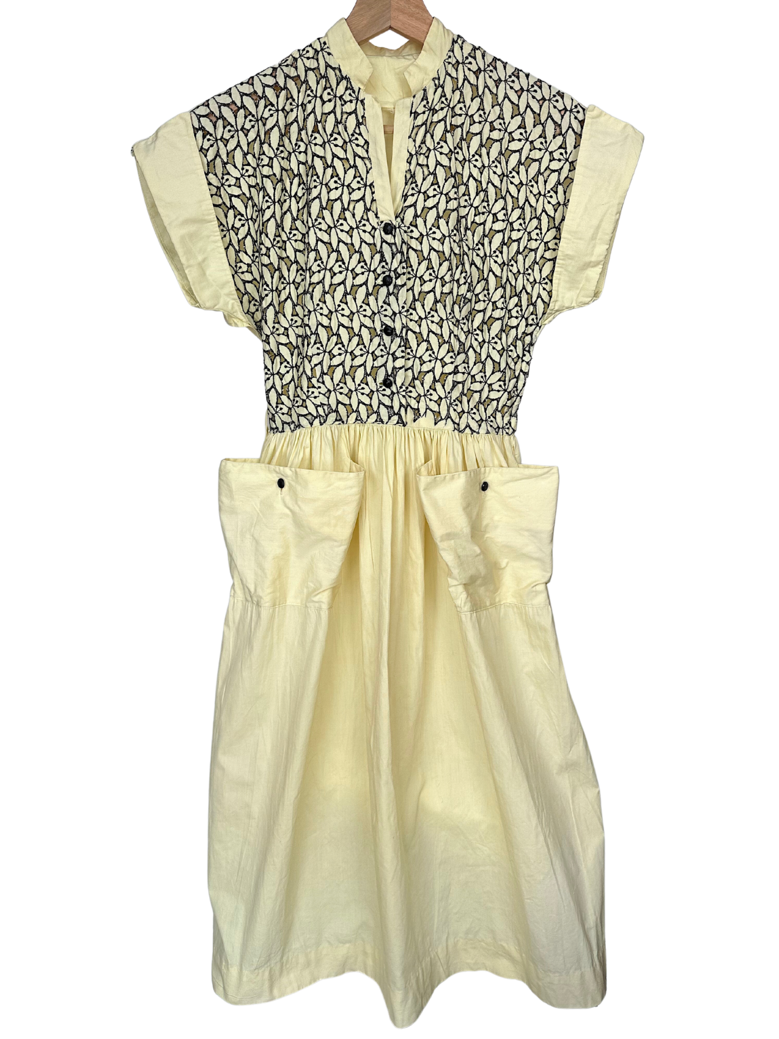 sachin and babi light blue dress Argus P1 Voopoo 1940s Yellow Dress Cotton Summer Dress with Pockets Dresses  with Pockets