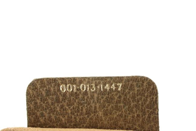 Auth GUCCI GG Pattern PVC Brown Boston Hand Bag Vintage 7A180180m