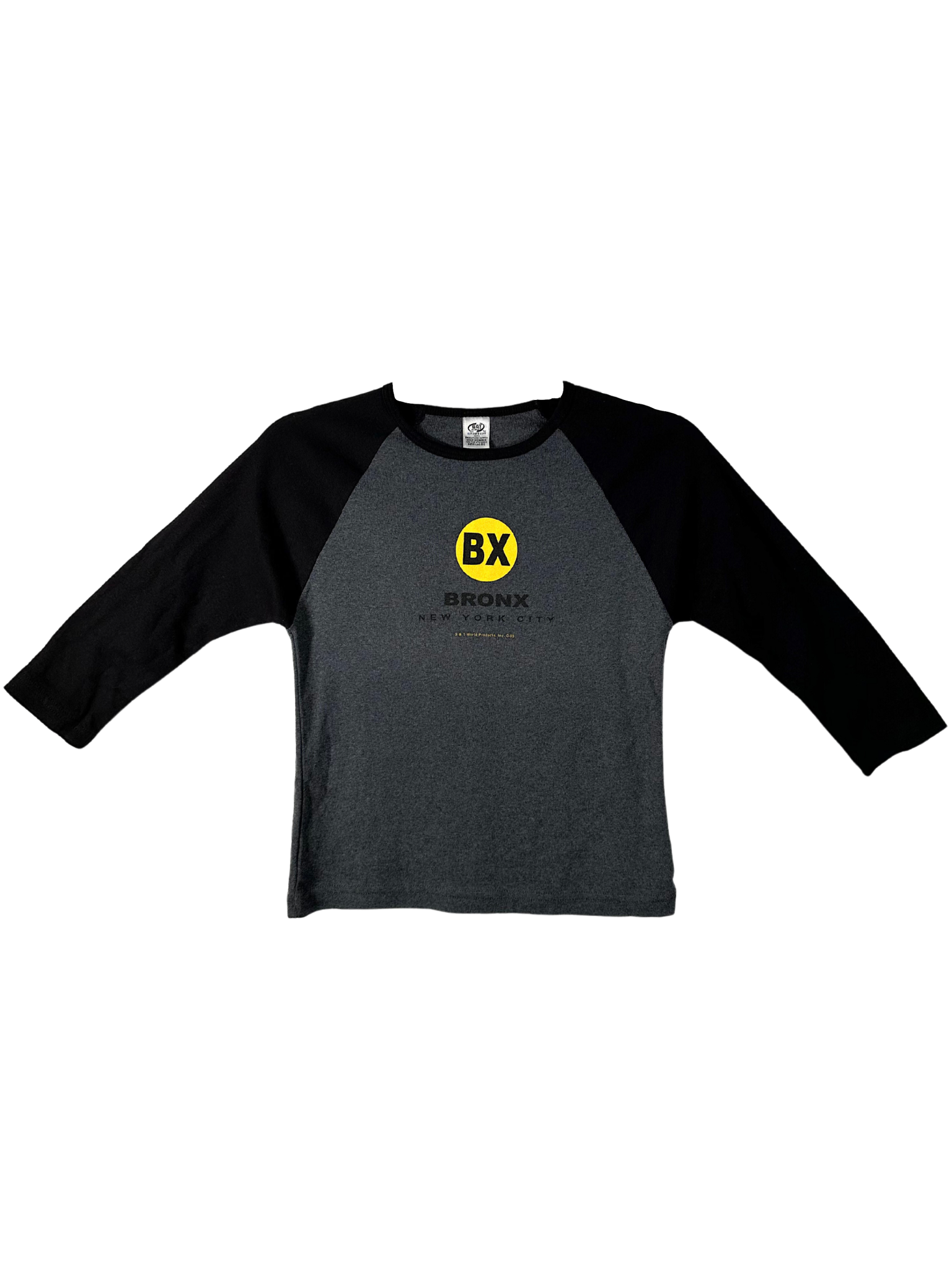 Vintage 1990s Bronx 3/4 Sleeve Shirt - XS - S