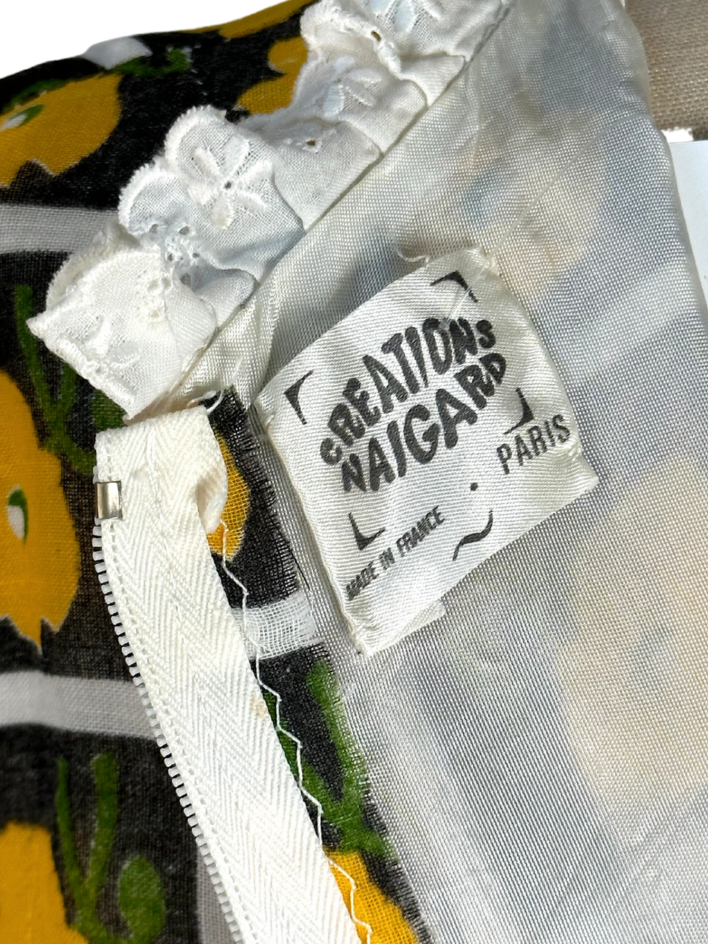 Vintage 70s French Cottagecore Prairie Dress - S - M