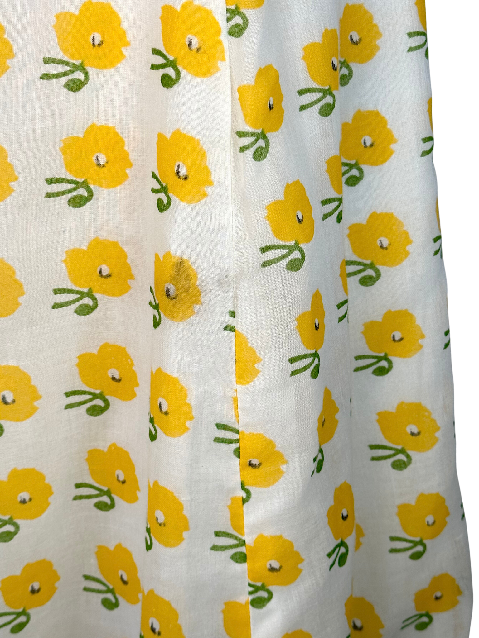 Vintage 70s French Cottagecore Prairie Dress - S - M