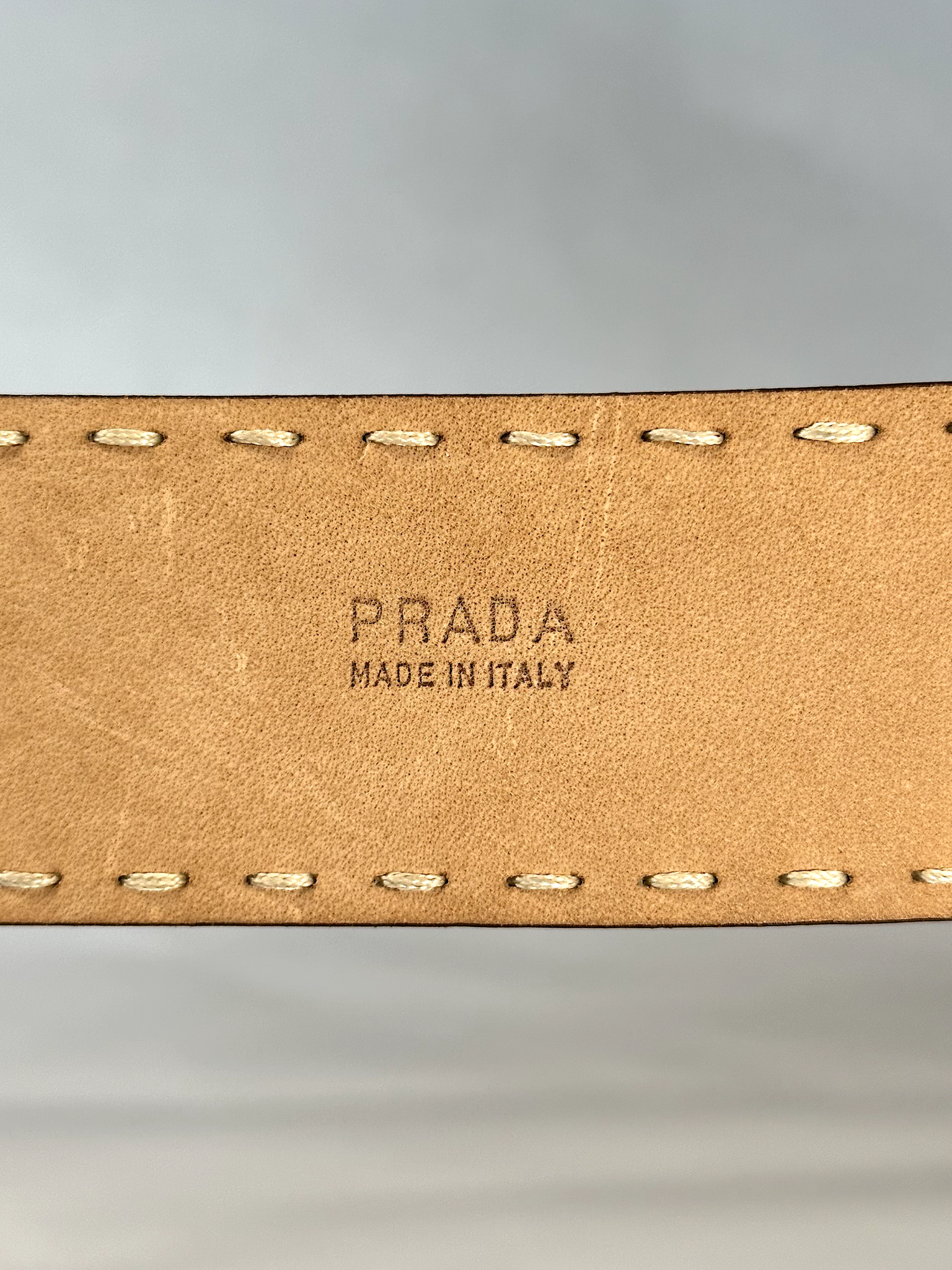 Vintage Prada Suede Belt - S