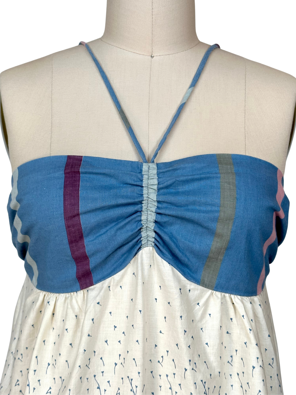 Vintage 1970s Gillian & O'Malley Hippy Maxi Dress - S