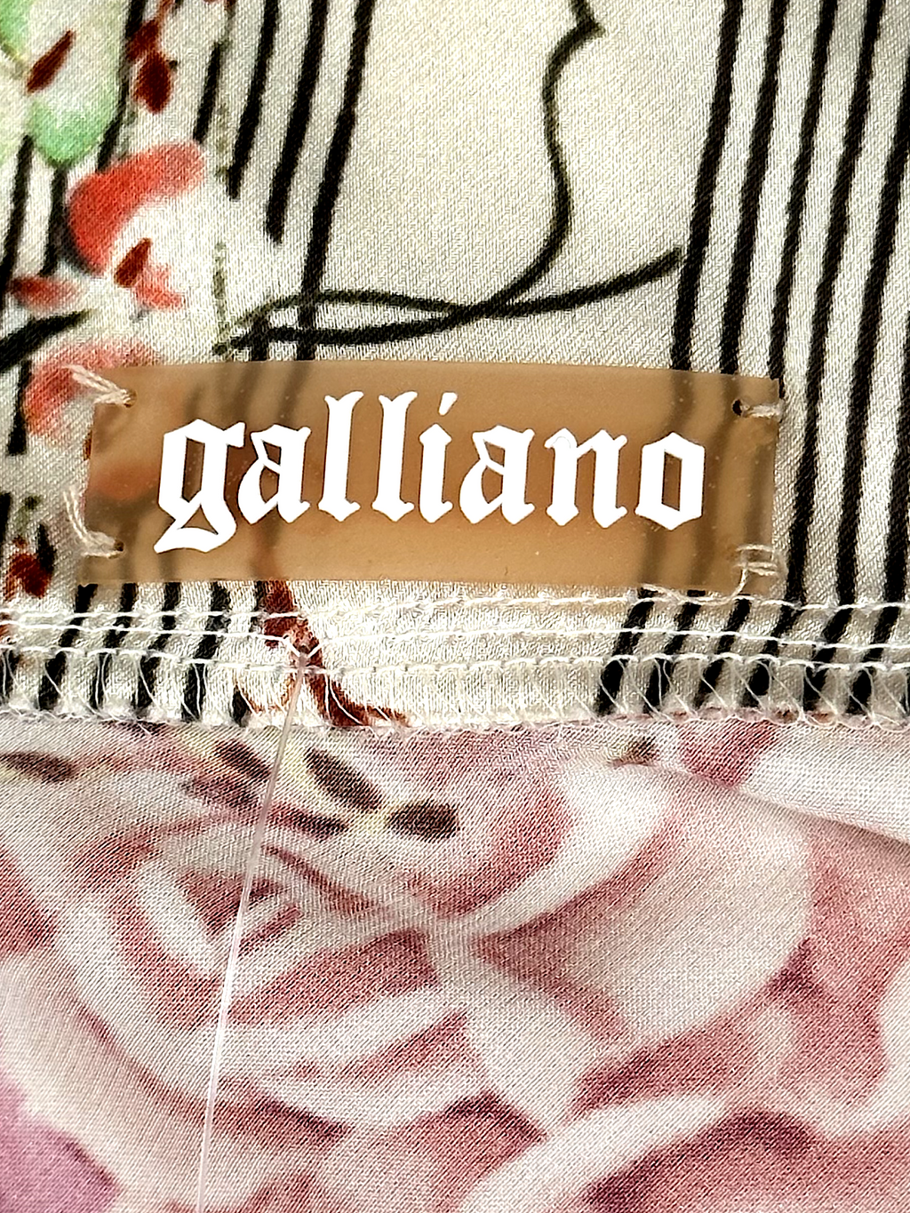 Epic vintage Y2K Galliano Tank Top - M