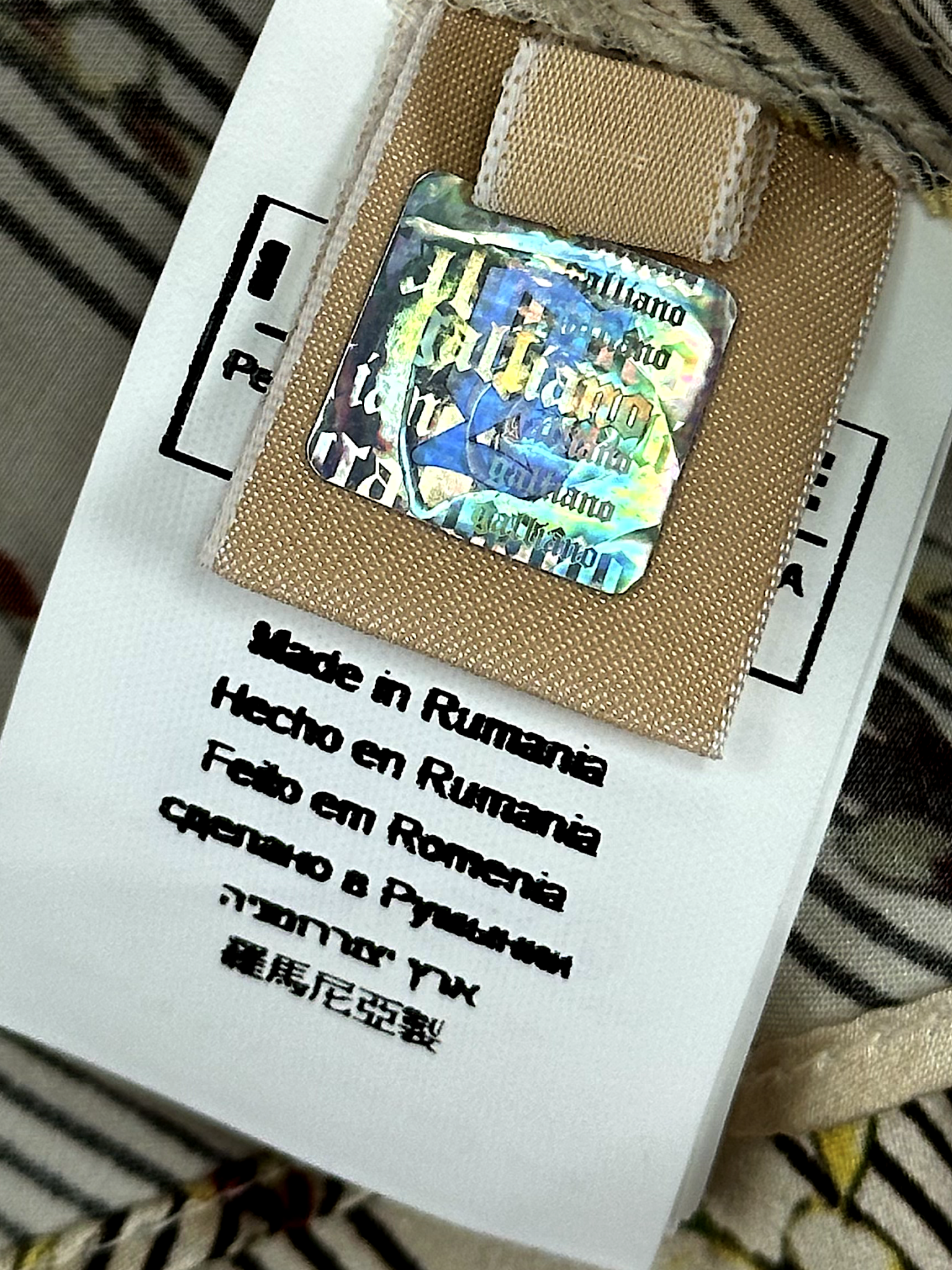 Epic vintage Y2K Galliano Tank Top - M