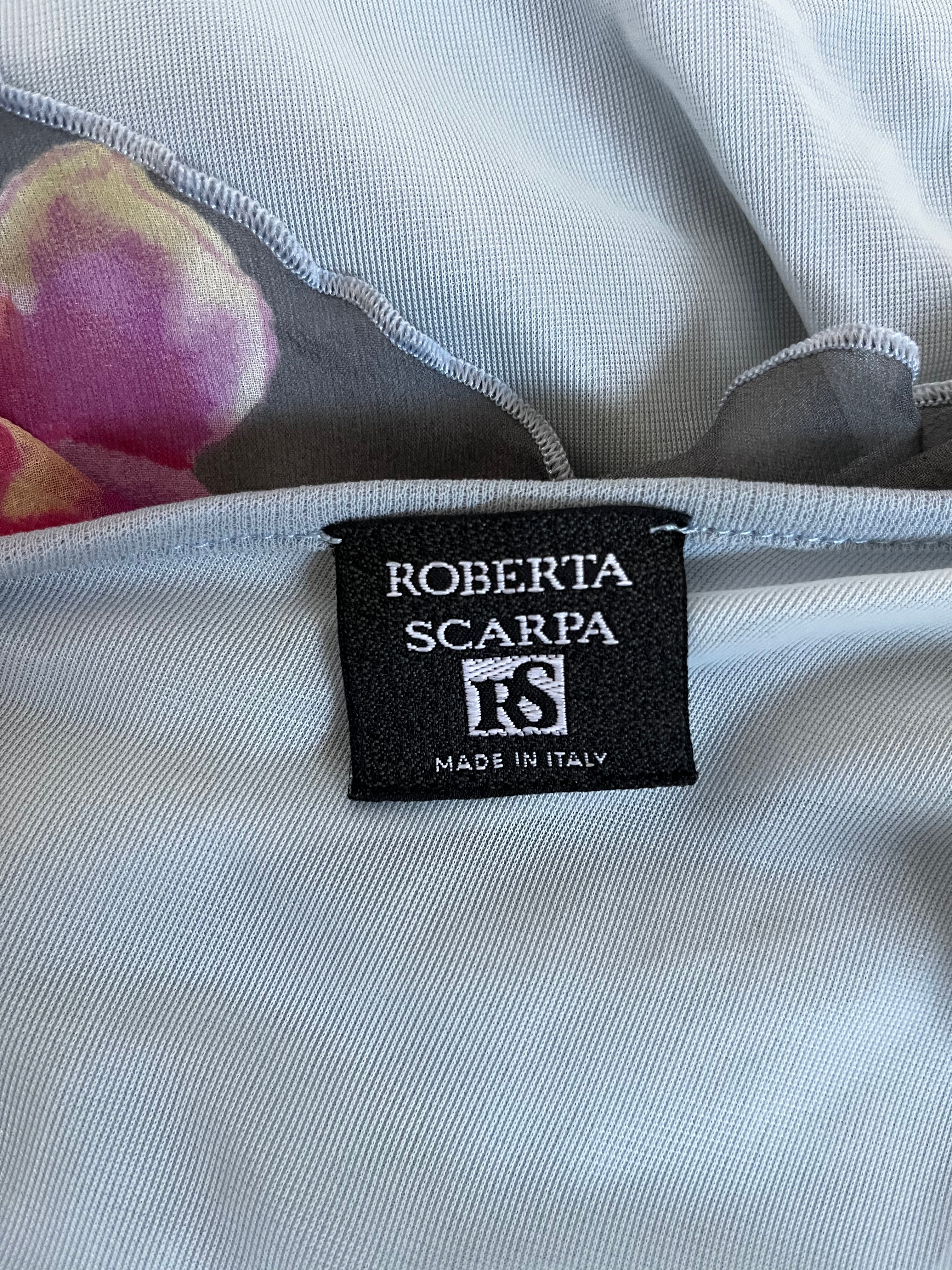 Y2K Roberta Scarpa Italian mermaid fairy asymmetrical dress S-M