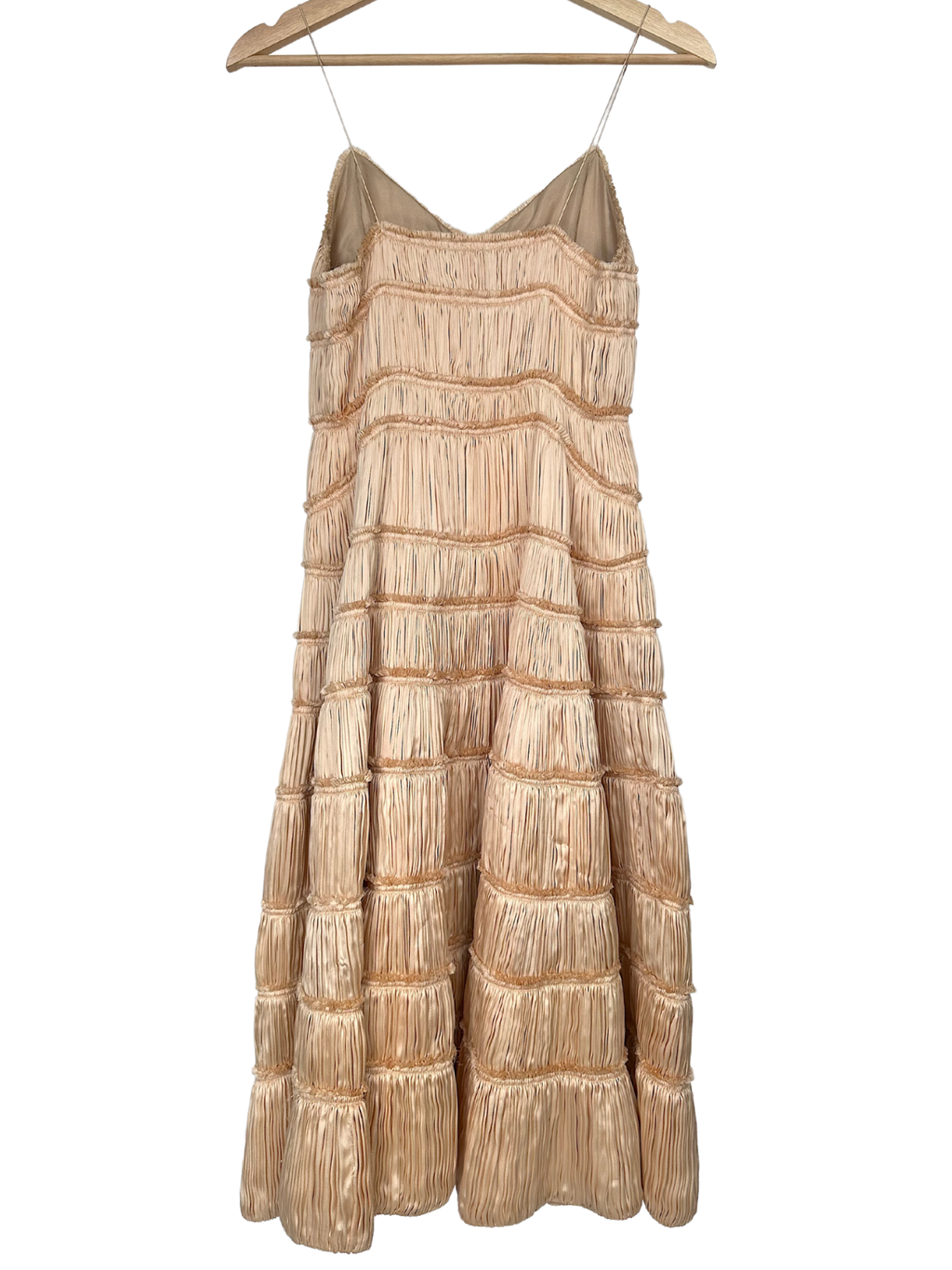 Vintage One of a kind!  Isabel Toledo Silk Ruffled Dress - XXS - XS