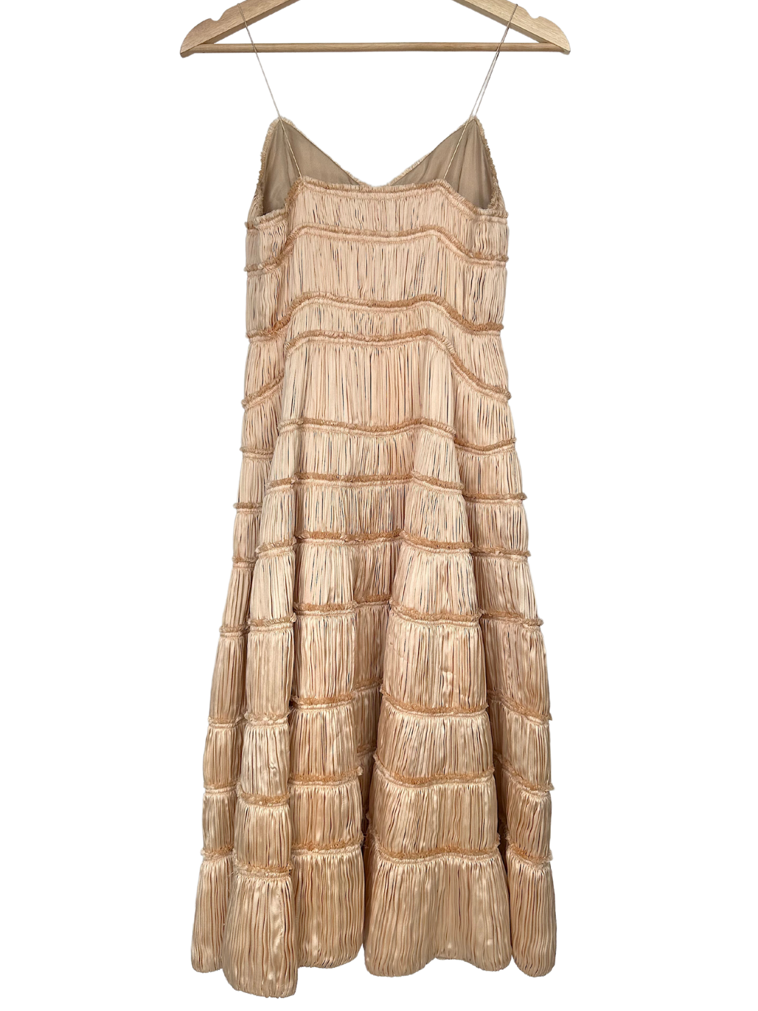 Vintage One of a kind!  Isabel Toledo Silk Ruffled Dress - XXS - XS