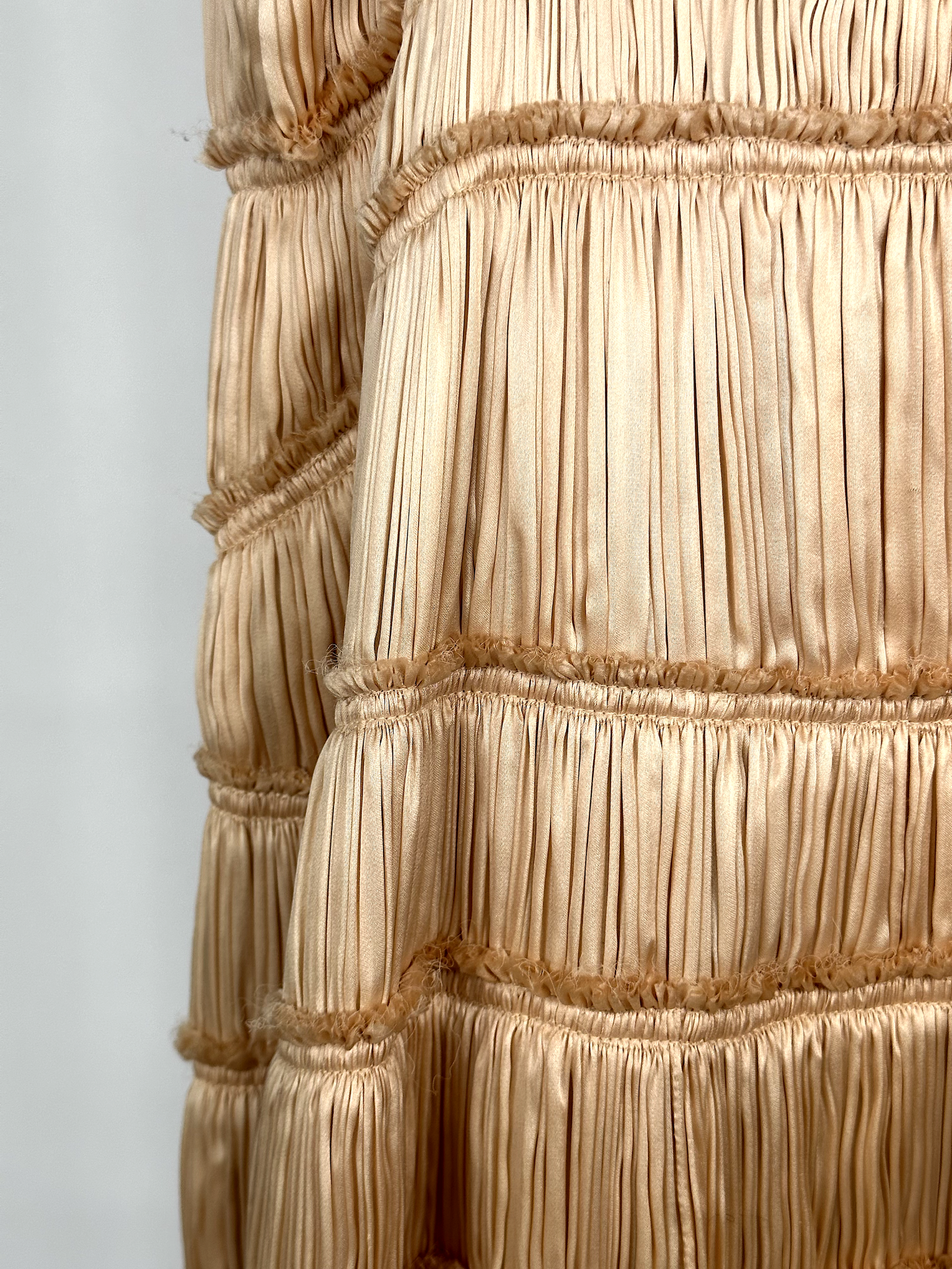 Vintage One of a kind!  Isabel Toledo Silk Ruffled Dress - XXS - XS