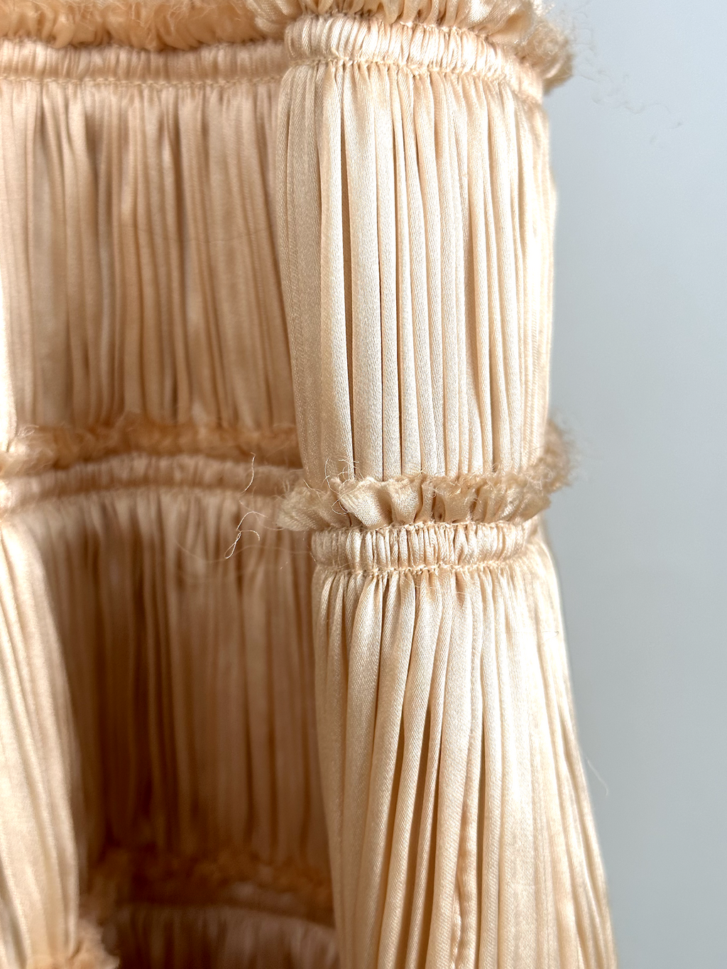 Vintage One of a kind!  Isabel Toledo Silk Ruffled Dress - XXS - XS