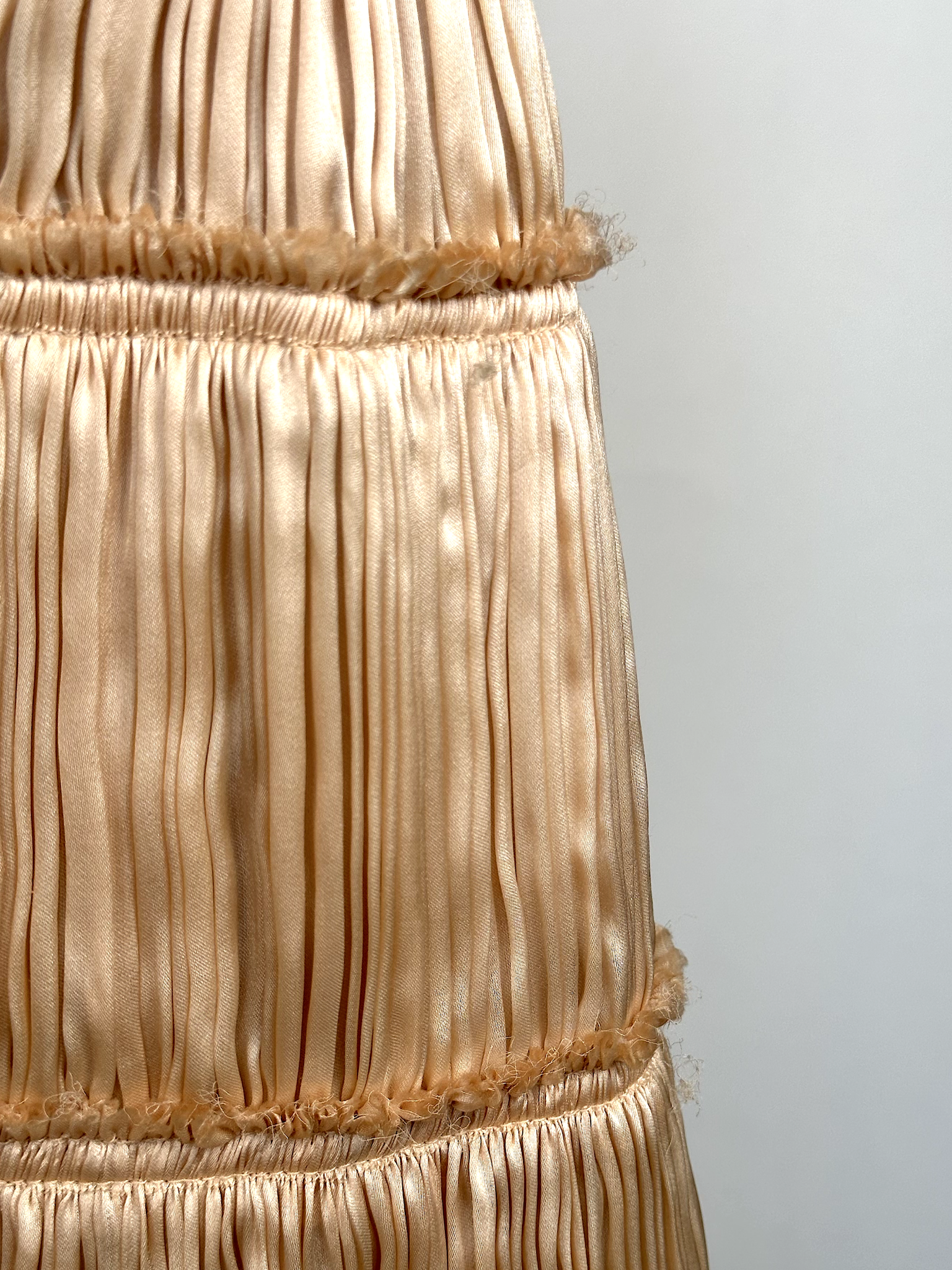 Vintage One of a kind!  Isabel Toledo Silk Ruffled Dress - XXS - XS