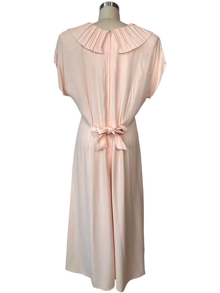 Vintage Nina Piccalino 1930s-Style Dress - L