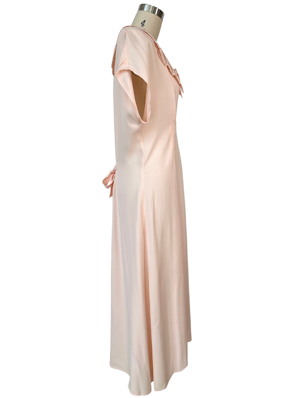 Vintage Nina Piccalino 1930s-Style Dress - L