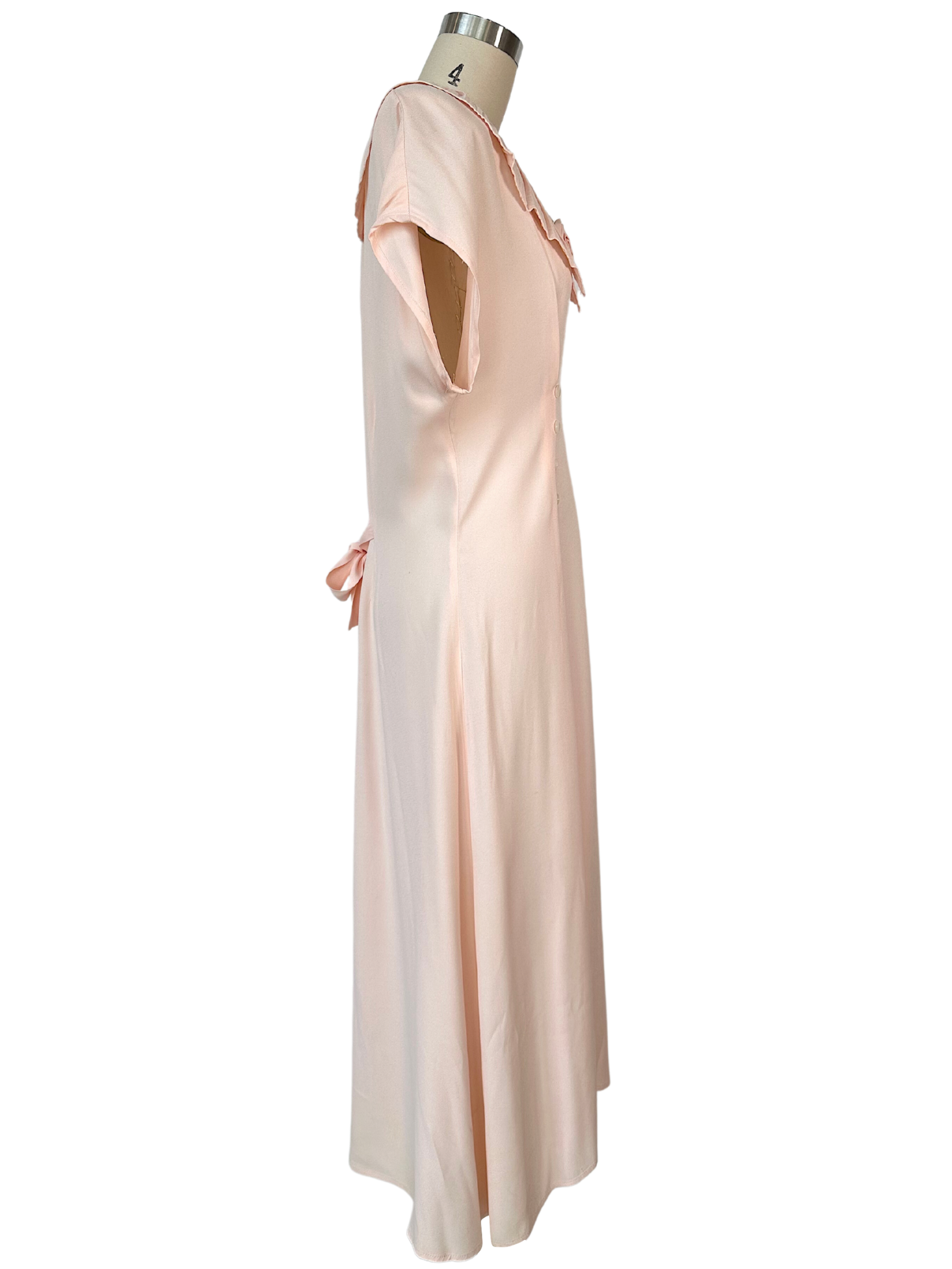 Vintage Nina Piccalino 1930s-Style Dress - L