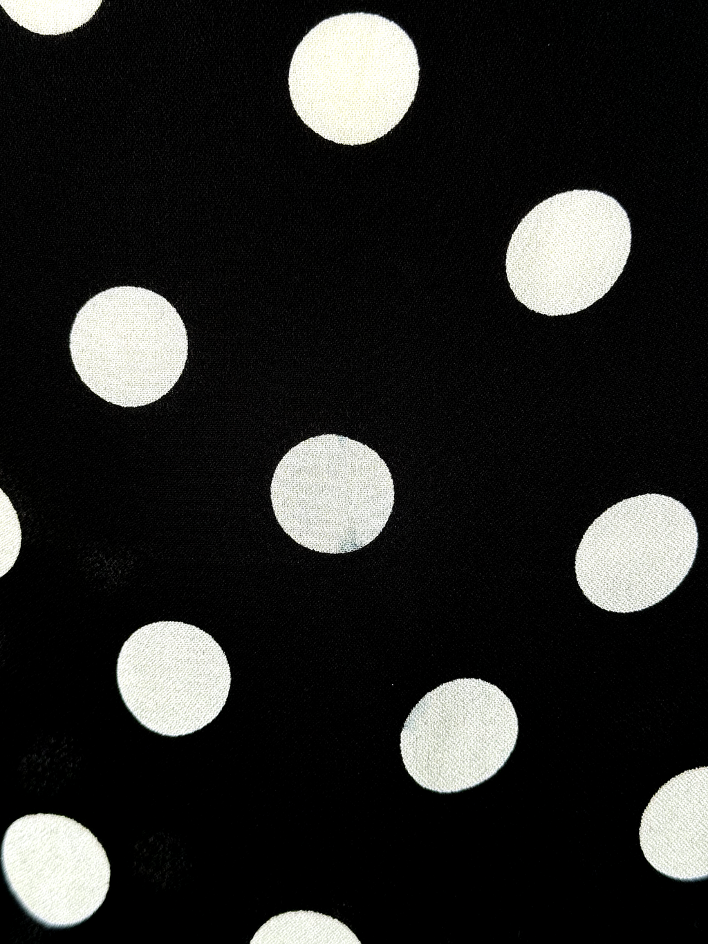Vintage Yves Saint Laurent Polka Dot Dress - M