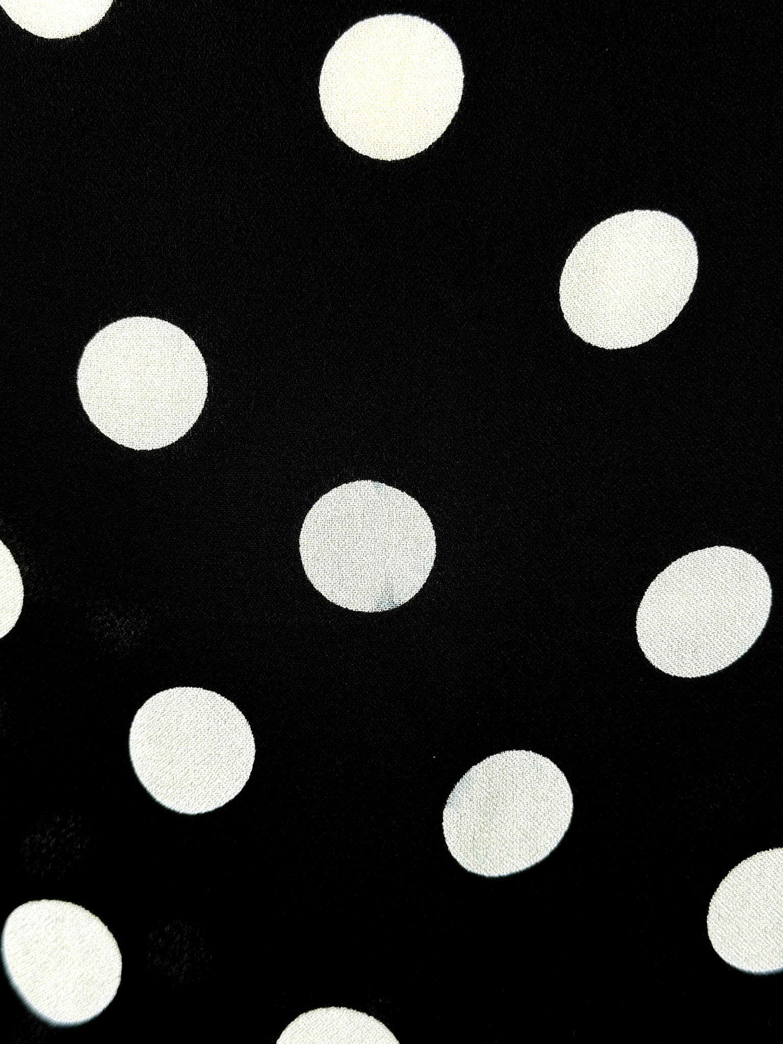 Vintage Yves Saint Laurent Polka Dot Dress - M