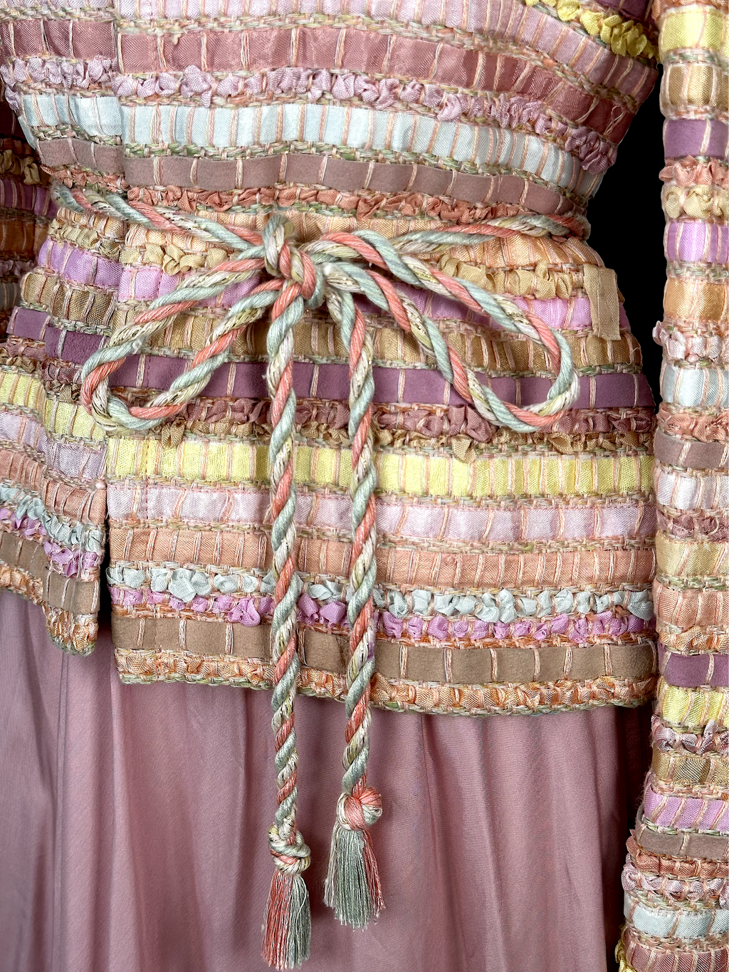 Rare vintage Schjelde Two Piece Set with Belt - M - L