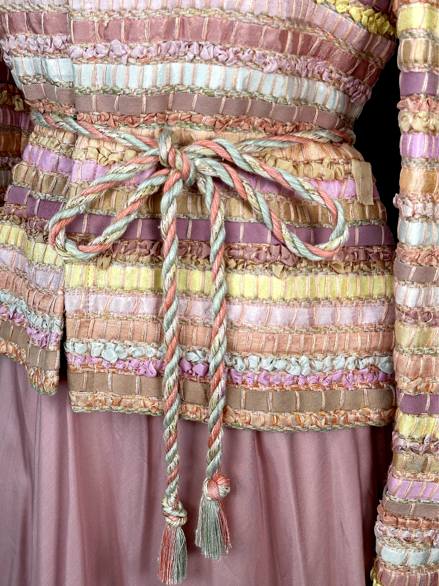 Rare vintage Schjelde Two Piece Set with Belt - M - L