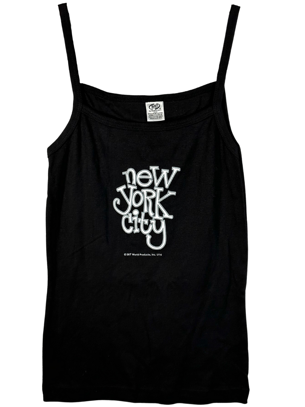 Vintage 1990s Funky NYC Tank - S