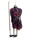 Vintage 80s Opulent French Designer Runway Dress