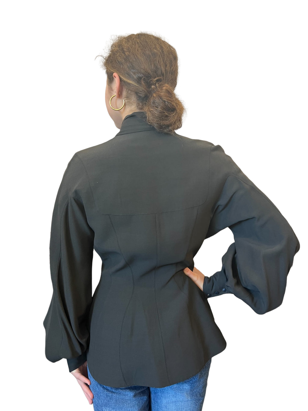 Epic Vintage Thierry Mugler Dark Grey Jacket