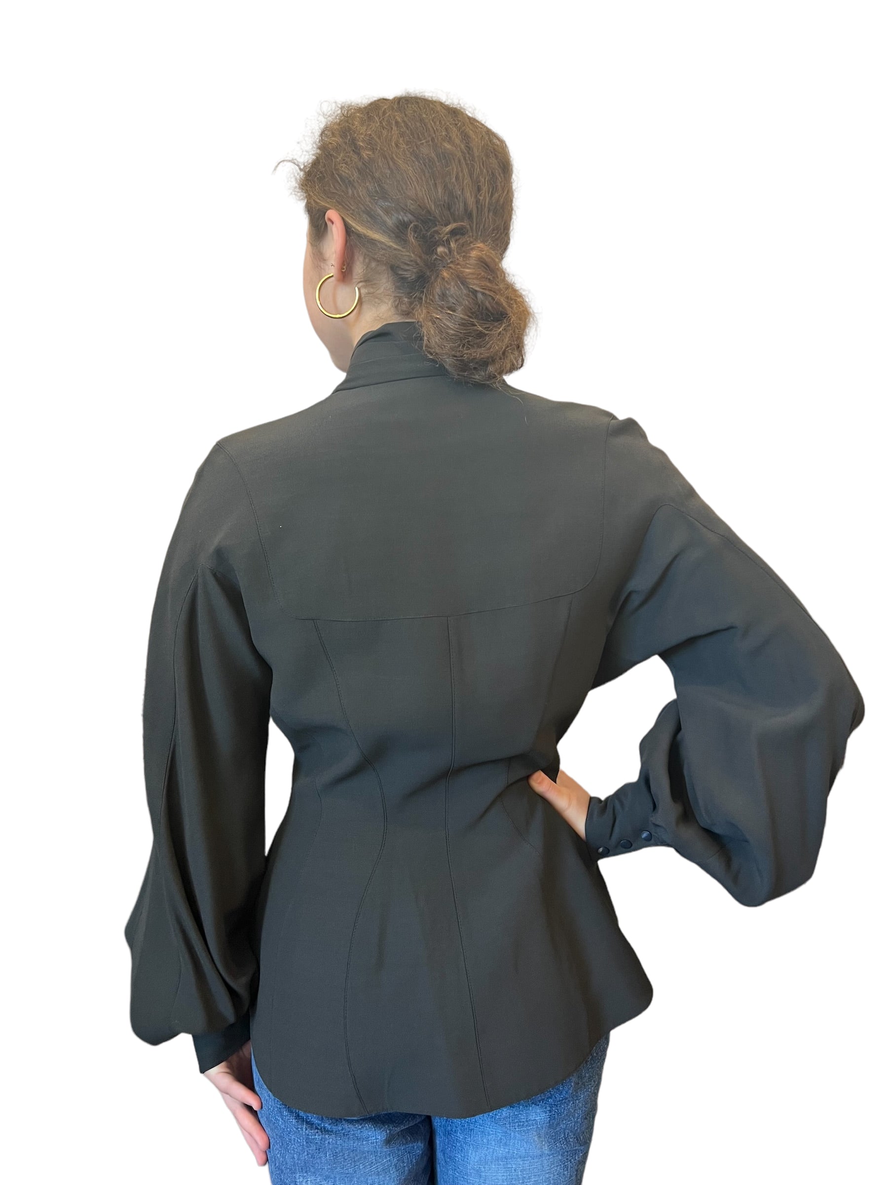 Epic Vintage Thierry Mugler Dark Grey Jacket