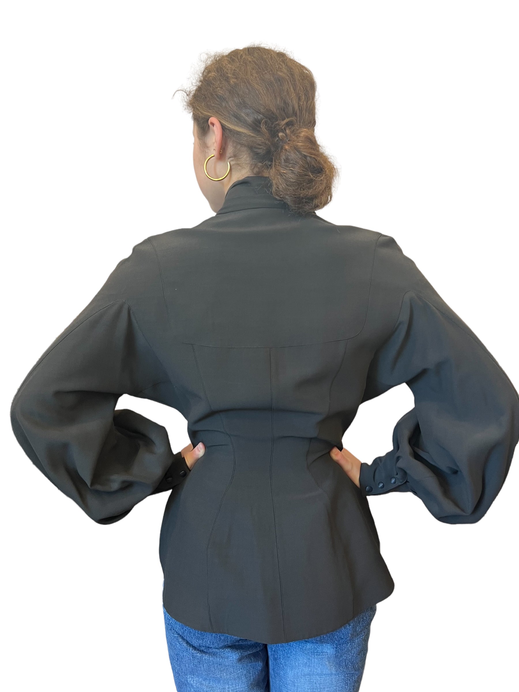 Epic Vintage Thierry Mugler Dark Grey Jacket