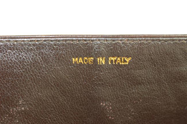 Chanel Dark Brown Diagonal Flap Chain Bag