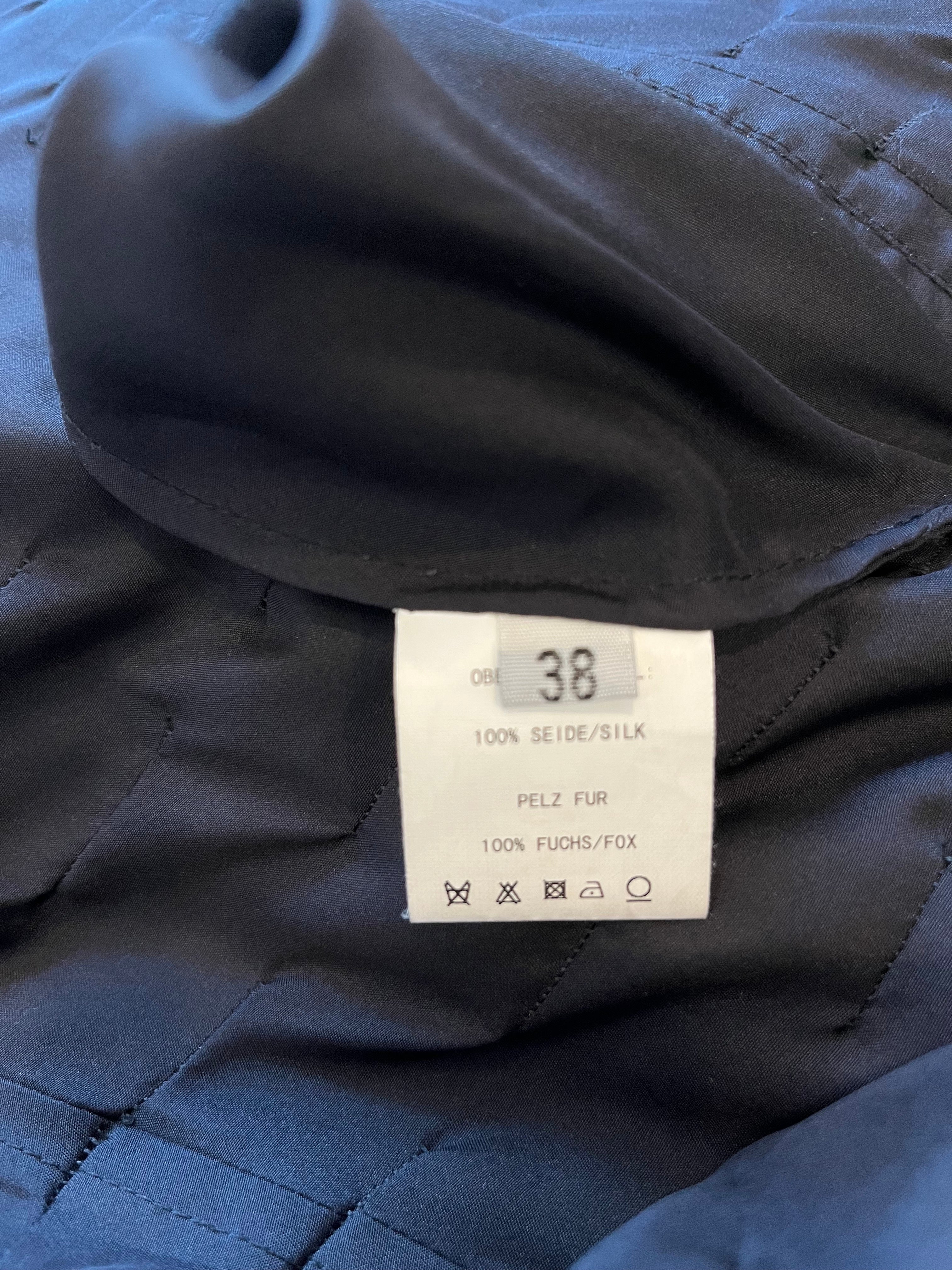 Chic Vintage Oversized Designer Reversible Fox Coat