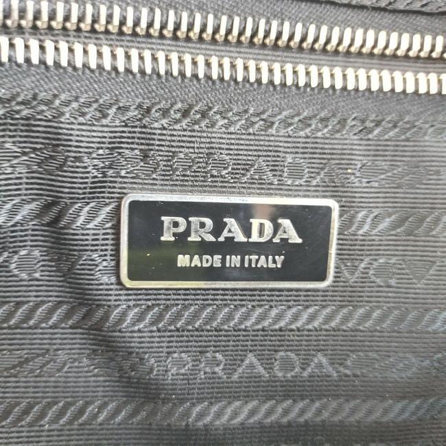Vintage Prada Black Tessuto 2way Boston Shoulder Bag